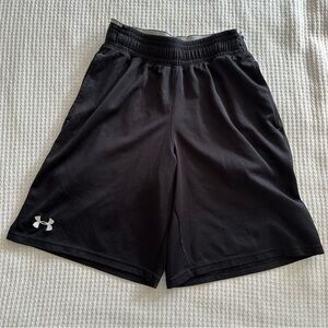 Under Armour Men's Black Athletic Basketball Shorts